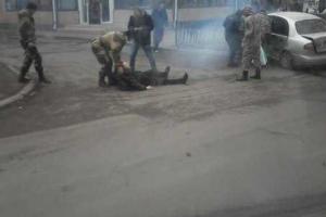 В Донецке "Ланос" сбил человека: подробности происшествия