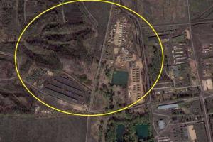Вблизи Харькова зафиксирован базовый лагерь российских сил вторжения