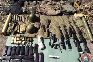 На Донетчине задержаны жители с арсеналом оружия