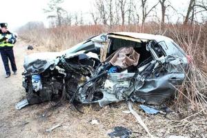 В Винницком районе произошла авария, в которой погиб 23-летний водитель «Тойоты»