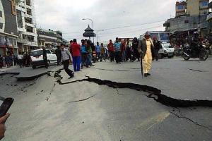 Очередное землетрясение произошло в Непале