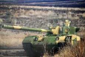 В Москве на репетиции парада сломался новый танк