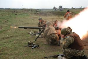 Мобилизованные военнослужащие готовятся защищать Украину