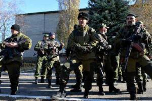 В районе ДАП боевики отряда «Бэтмен» проходят боевую подготовку