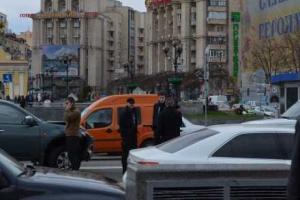 Сын Петра Порошенко попал в ДТП в центре Киева