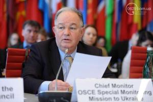 В Вене председатель ОБСЕ сделал доклад о ситуации под Мариуполем