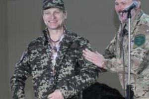 Олег Скрипка стал бойцом украинского батальона "Днепр 1"