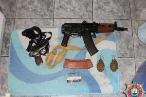 У жителя Донетчины изъят арсенал оружия и боеприпасов