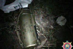 У мариупольца милиционеры изъяли гранатомет