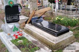 На Волыни вандалы надругались над могилами
