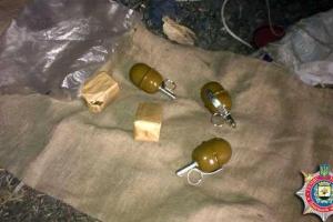 В Селидово у братьев-боевиков изъяли арсенал боеприпасов