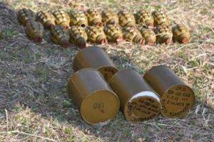 В Житомире СБУ обнаружила тайник с арсеналом боеприпасов и оружия