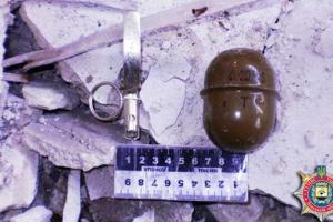 В Дзержинске у мужчины изъяли боевую гранату