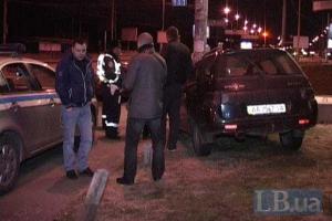 В Киеве водитель совершил наезд на пешехода и скрылся с места происшествия