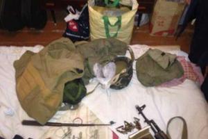 В Харькове задержали мужчину за хранение оружейного арсенала