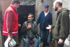 До жителей военного Гранитного не доходит часть гуманитарной помощи