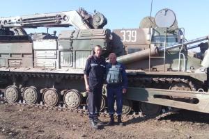 Черновицкая область: спасатели несут службу в зоне АТО