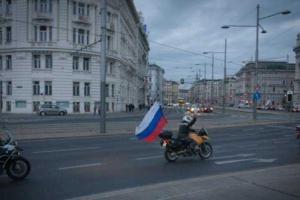 Байкеры РФ посетили столицу Австрии