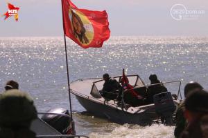 В Азовском море спецназ боевиков «Тайфун» тренируется на берегах заповедника