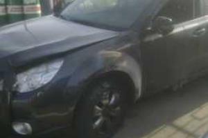 В Киеве ликвидировано возгорание в припаркованном автомобиле