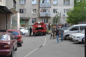 В Одессе во время пожара спасли девушку из лифта 