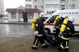На Хмельниччине от пожара спасен 52-летний мужчина