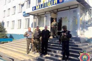 Милиция Марьинки восстанавливает свою работу