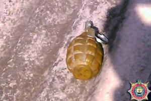 У жителей Марьинского района Донетчины изъяли боевые гранаты