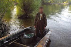 На Полтавщине задержали любителя незаконной рыбалки