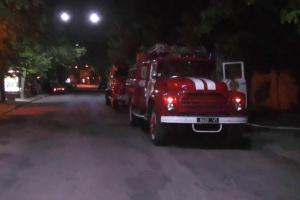 На Харьковщине во время попыток потушить пожар пострадал работник типографии