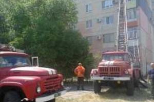 В северодонецкой многоэтажке горел балкон