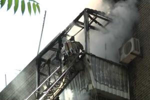В Запорожье ликвидирован пожар в квартире