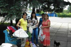 Волонтеры «Бахмута» доставили гуманитарку в Северск