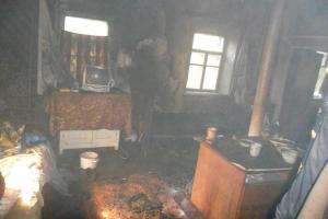 На Кировоградщине во время пожара обнаружен труп мужчины