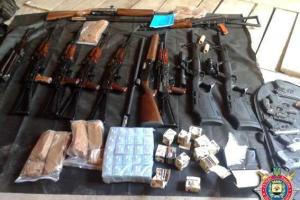 Милиционеры Донетчины изъяли арсенал оружия