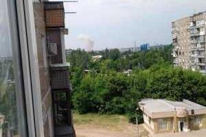 Взрыв в донецком аэропорту сотряс весь город