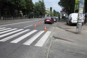 ГАИ Киева обращает внимание взрослых: в последнее время стало больше несчастных случаев с детьми на дорогах