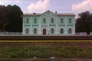 Во время обстрела пострадала железнодорожная станция между Горловкой и Ясиноватой