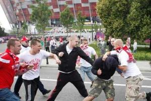 Полиция пресекла драку между польскими и российскими фанатами