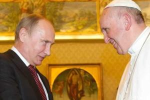 Путин во время встречи с Папой Римским заявил, что его действиями руководит Господь