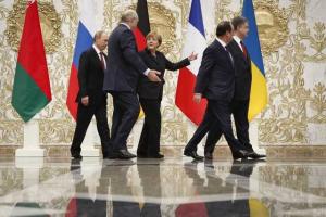 Путин заявил, что Россия  будет добиваться полного выполнения Минских соглашений