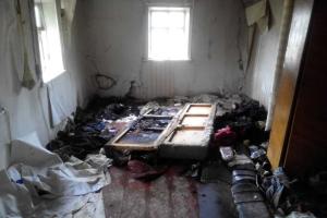 При пожаре на Херсонщине парень спас жизнь бездомному 