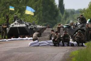 В результате контратаки сил АТО боевики были вынуждены отступить