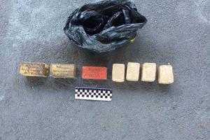 СБУ обнаружила тайник со взрывчаткой в Киеве