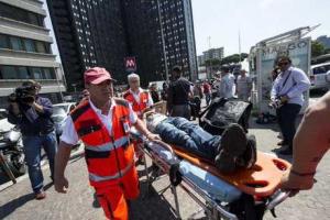 2 поезда метро столкнулись в Риме, есть пострадавшие