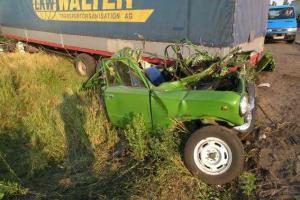 ДТП на Николаевщине: авто превратилось в груду металла, погибли двое