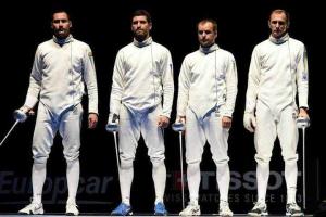 Мужская сборная Украины шпажистов выиграла Чемпионат мира по фехтованию в Москве