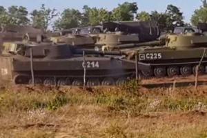На Луганщине зафиксировано скопление российской военной техники