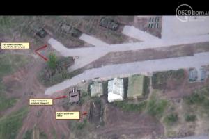 В часе езды от Мариуполя появилась военная база десантников «ДНР» с танками Т-72 и САУ