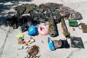 В результате столкновения с силовиками ДРГ боевиков в панике "засверкала пятками"